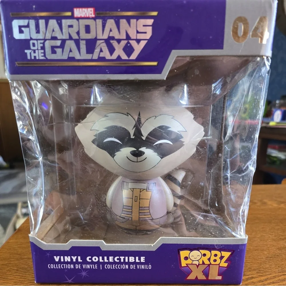 Marvel Guardians of the Galaxy Dorbz XL Rocket Raccoon Variant 2015 Vinyl Toy 04